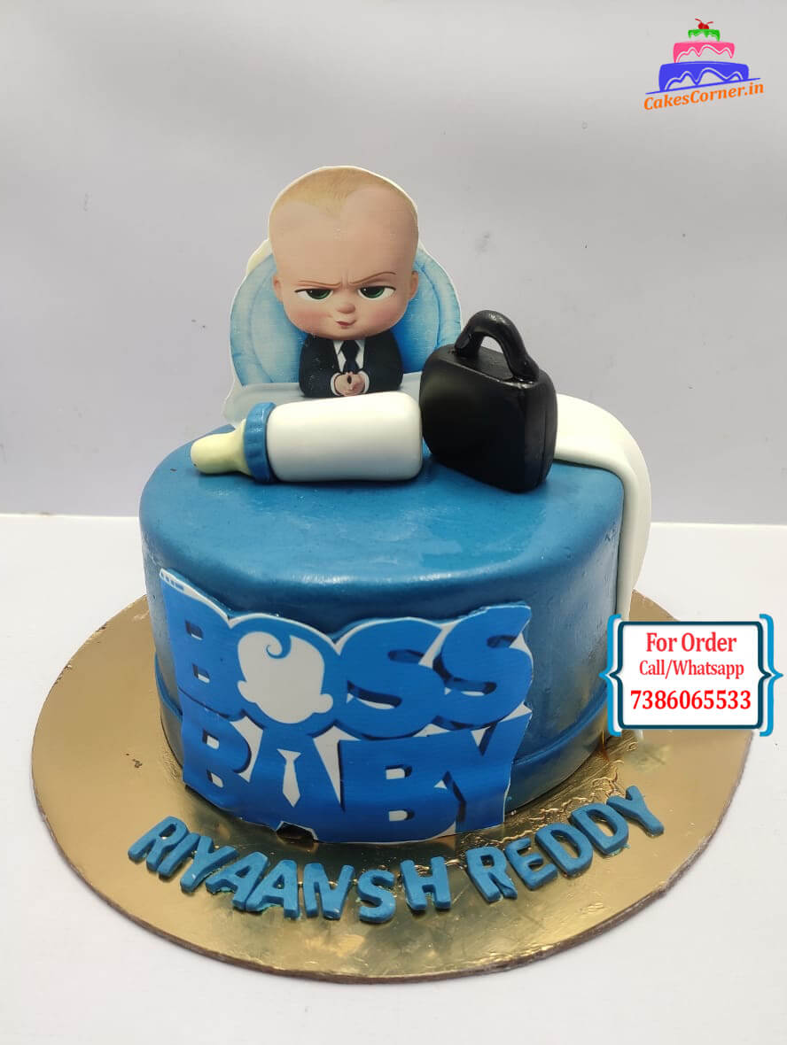 Baby Boss Theme Cake