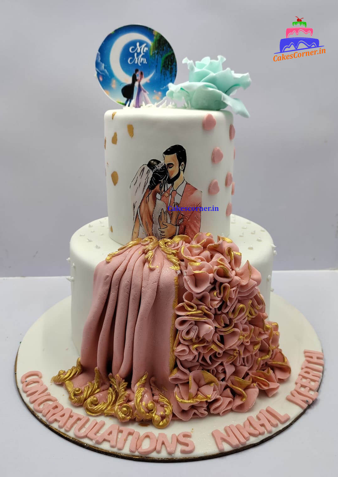 Best Engagement Cakes - Amarantos Cakes - 0458 778 780