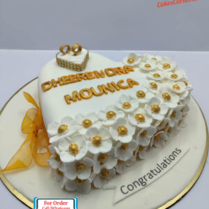 Engagement Theme Cake