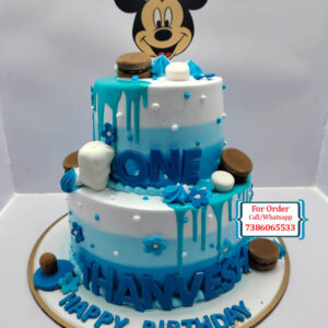 Mickey Mouse Theme Cake