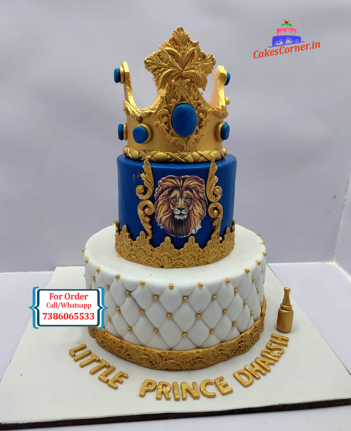 Baby Lion King Themed Cake - CakeCentral.com