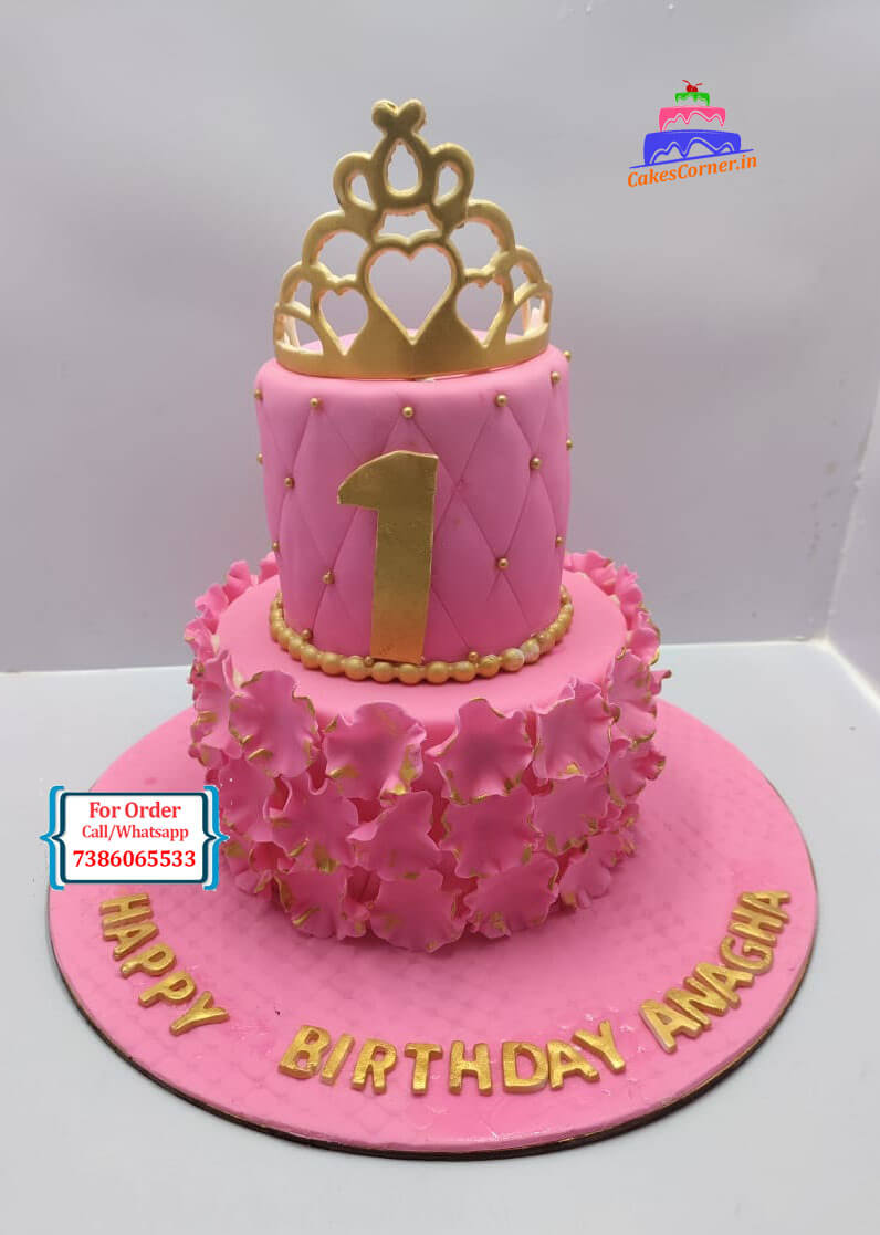 Girls Special Strawberry Fondant Cake | Buy Strawberry Shape Cake Online