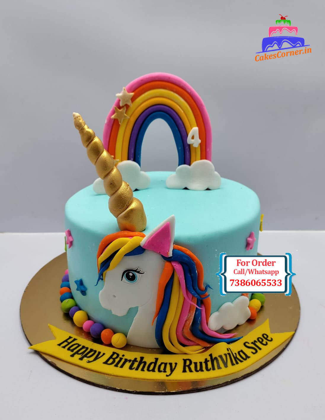 Festiko® Unicorn Theme Happybirthday Theme Party Cake Decoration Cake  topper, Unicorn Themes party Favors for Kids Birthday Decoration(Cake  Topper) : Amazon.in: Toys & Games