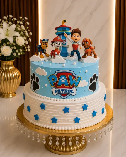 Paw Patrol Theme Cake