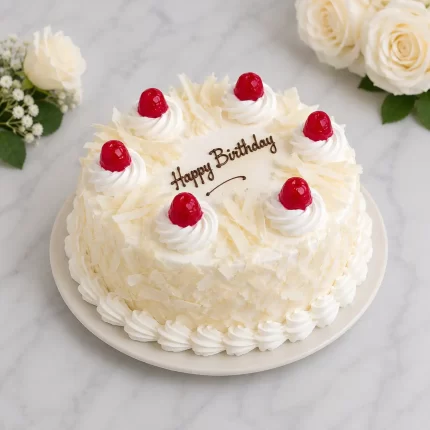 White Forest Cake 06